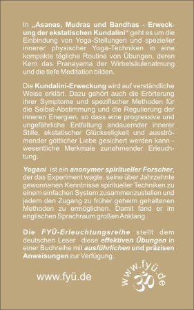 Rückumschlag eBook Asanas, Mudras und Bandhas von Yogani aus dem FYÜ-Verlag