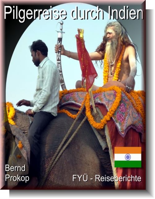 Cover eBook Pilgerreise durch Indien von Bernd Prokop aus dem FYÜ-Verlag
